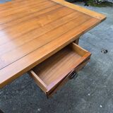 Large solid wood dining table - 2.5m