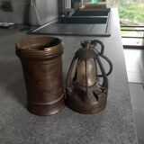 Old miner's lamp