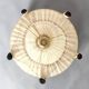 Suspension vintage en bois scandinave de style nautique