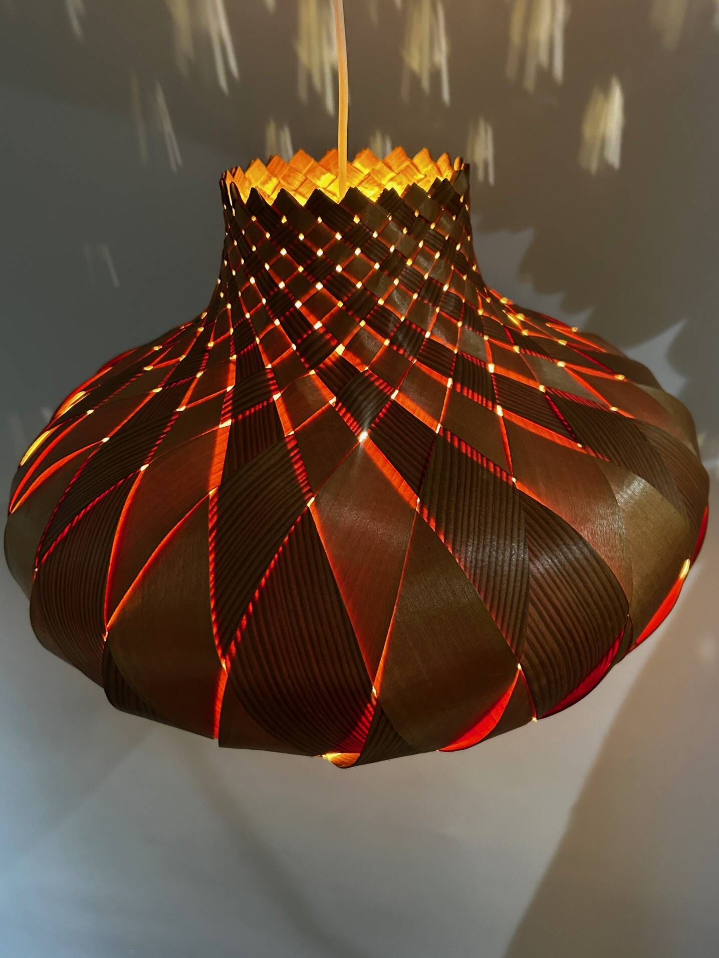 Scandinavian chandelier from the 1960s