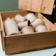 Stoneware service, pottery from Bois de Laud