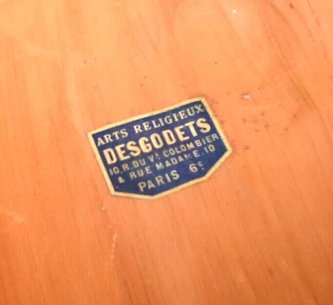 Arts Religieux Desgodets Paris Sculpture bas relief à suspendre Jésus Christ