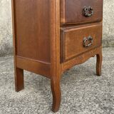 Chest of drawers, solid wood, vintage, 60s