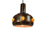 Herda Holland - pendant lamp - copper - Space ace - 80's