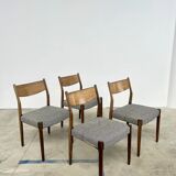 Teak chairs Cees Braakman set of 4