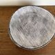 Set of 8 brutalist plates 1970 grey Niederviller Twilight