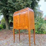 Louis XV Style Walnut Cabinet Secretary