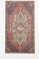 5x8 Vintage Faded Pink Persian Vintage Rug, 137x247Cm