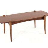 Coffee table 'Bilderdijk' - dutch design - mid century modern in teak