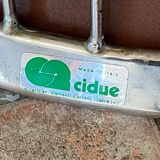 Set of 4 CIDUE chairs. Italy.1970.