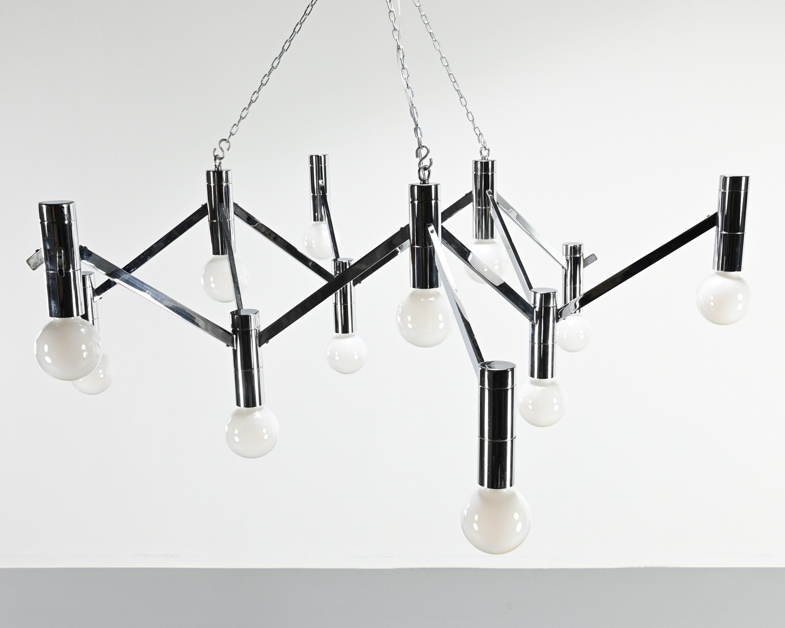 Vintage modular chandelier, c. 1970