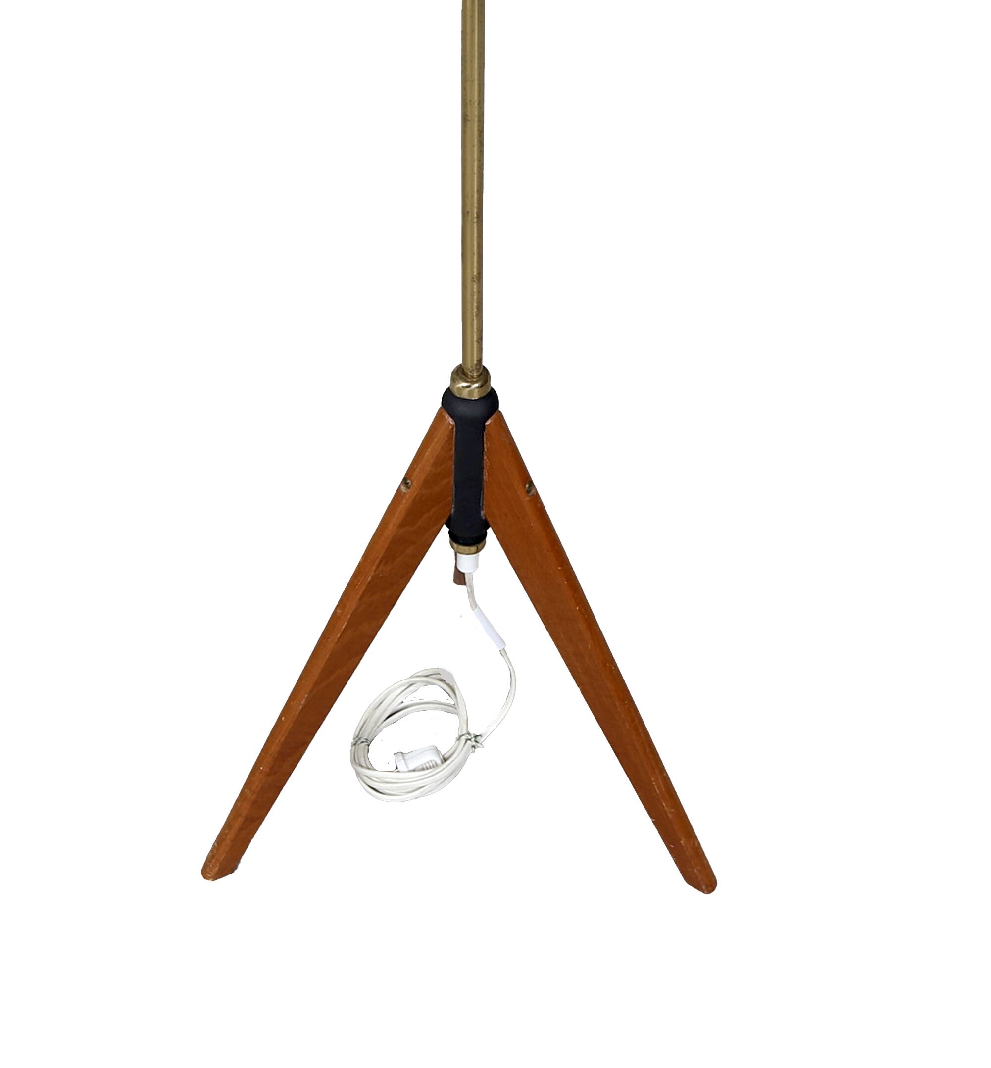 Scandinavien floor lamp, teak, 1950s/60s.