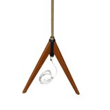 Scandinavien floor lamp, teak, 1950s/60s.