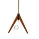 Scandinavien floor lamp, teak, 1950s/60s.