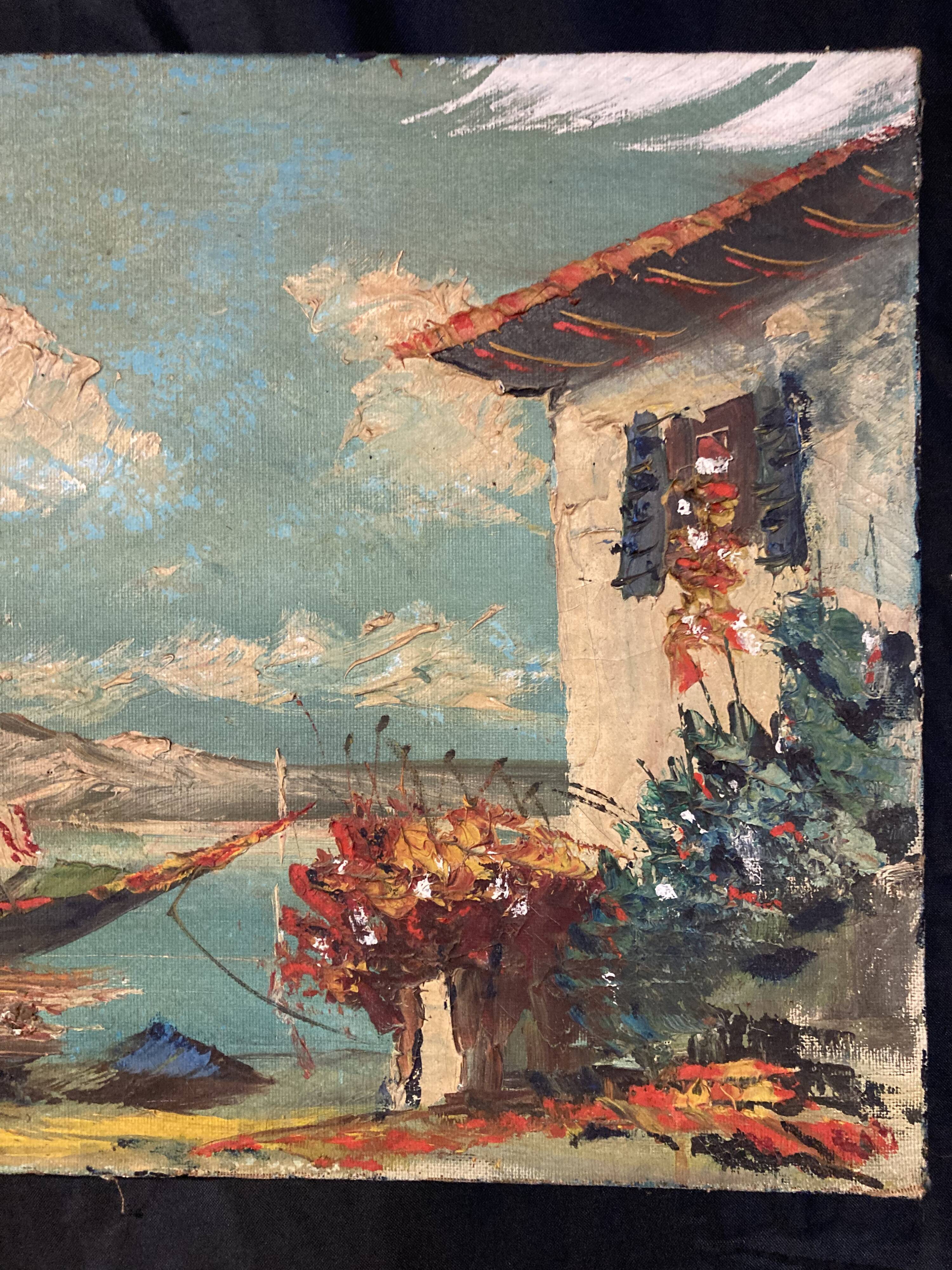 Mediterranean Marine, oil on canvas