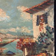 Mediterranean Marine, oil on canvas