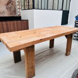 Table en bois massif
