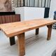 Solid wood table