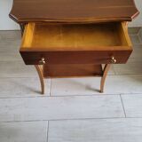 Cherry wood console