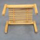 1960s Wooden Bench for Flower Pot, Czechoslovakia