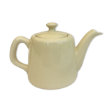 "Selfish" cream-colored teapot
