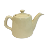 "Selfish" cream-colored teapot