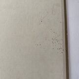 Old cardboard poster