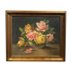 Old painting, bouquet of roses, late 19th, early 20th century