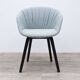 Fauteuil HAY AAC23 en tissu bleu clair