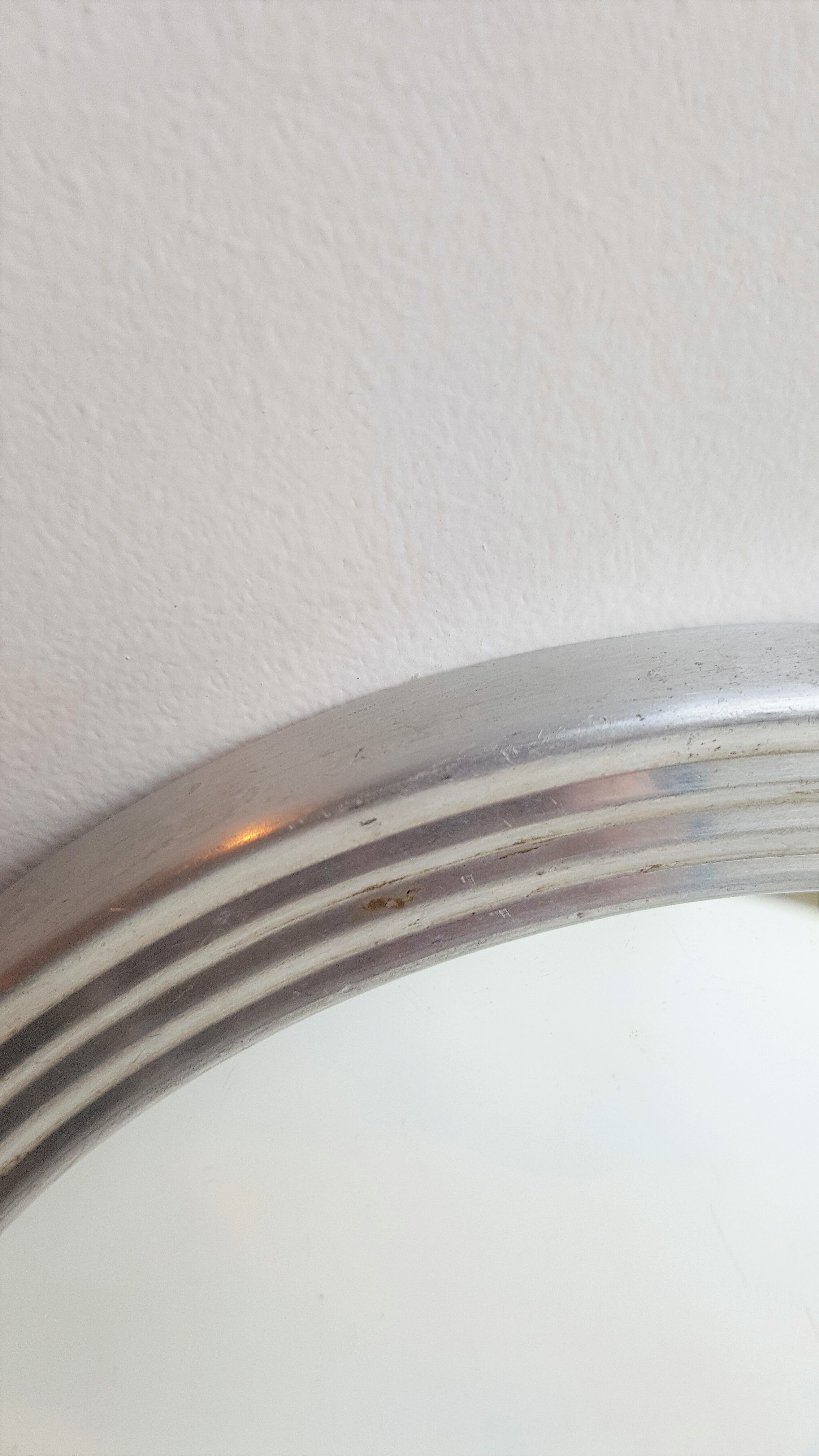 Mirror aluminum tray