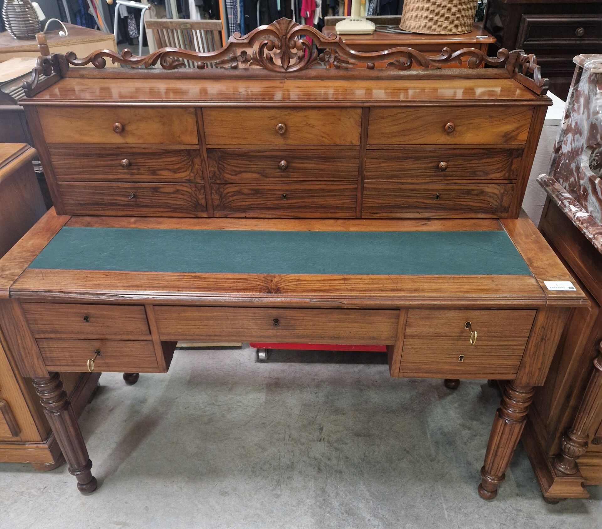 Graduated desk