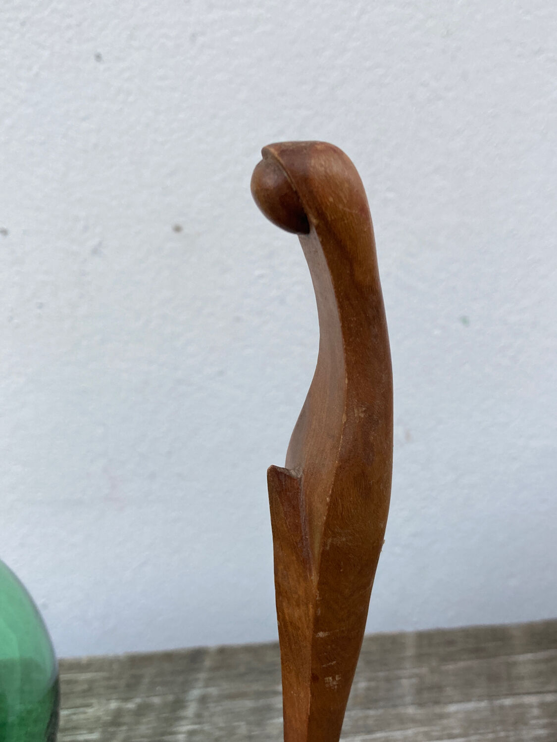 Scandinavian wooden virgin