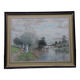 Octave Alfred SAUNIER Aquarelle Ecole de Barbizon 1877