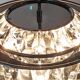 Crystal saucer chandelier Maison Kinkeldey, Austria circa 1970