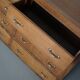 Antique French oak shop cabinet / kitchen island, 1930s