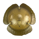 60s 70s Peill & Putzler ceiling lamp glass space design lamp