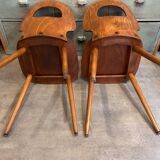 Pair of Baumann Eye Model Chairs 1950/60