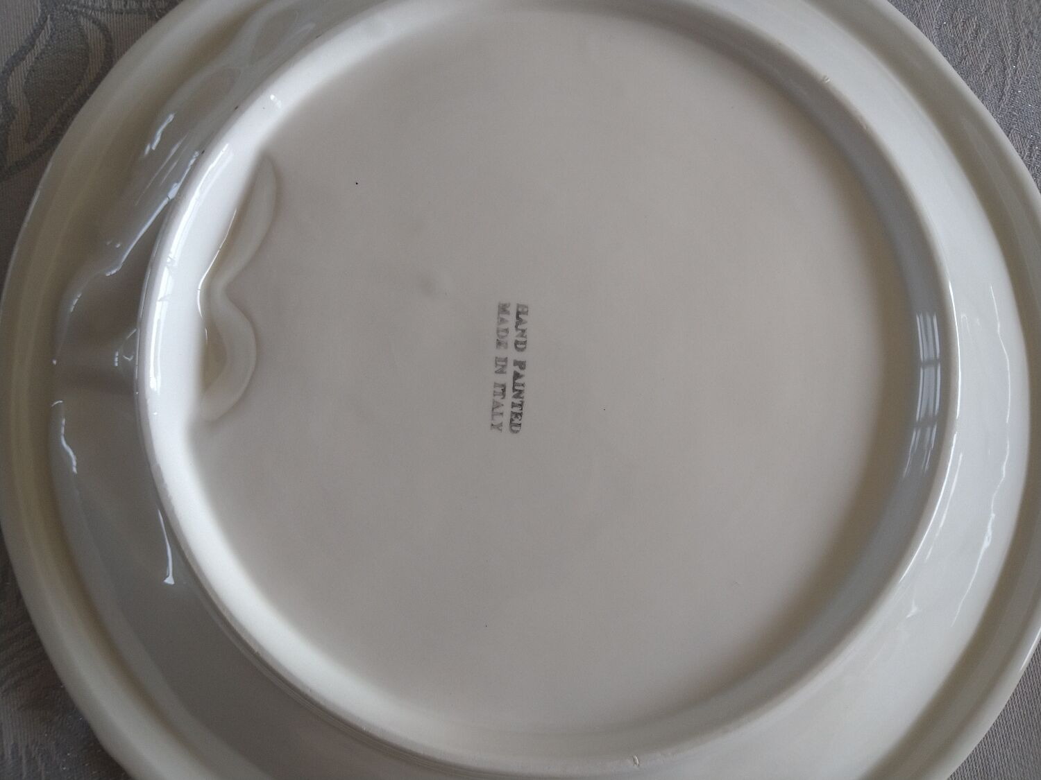 Paella fish service plates