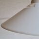 Lacquered metal pendant light from the 80s