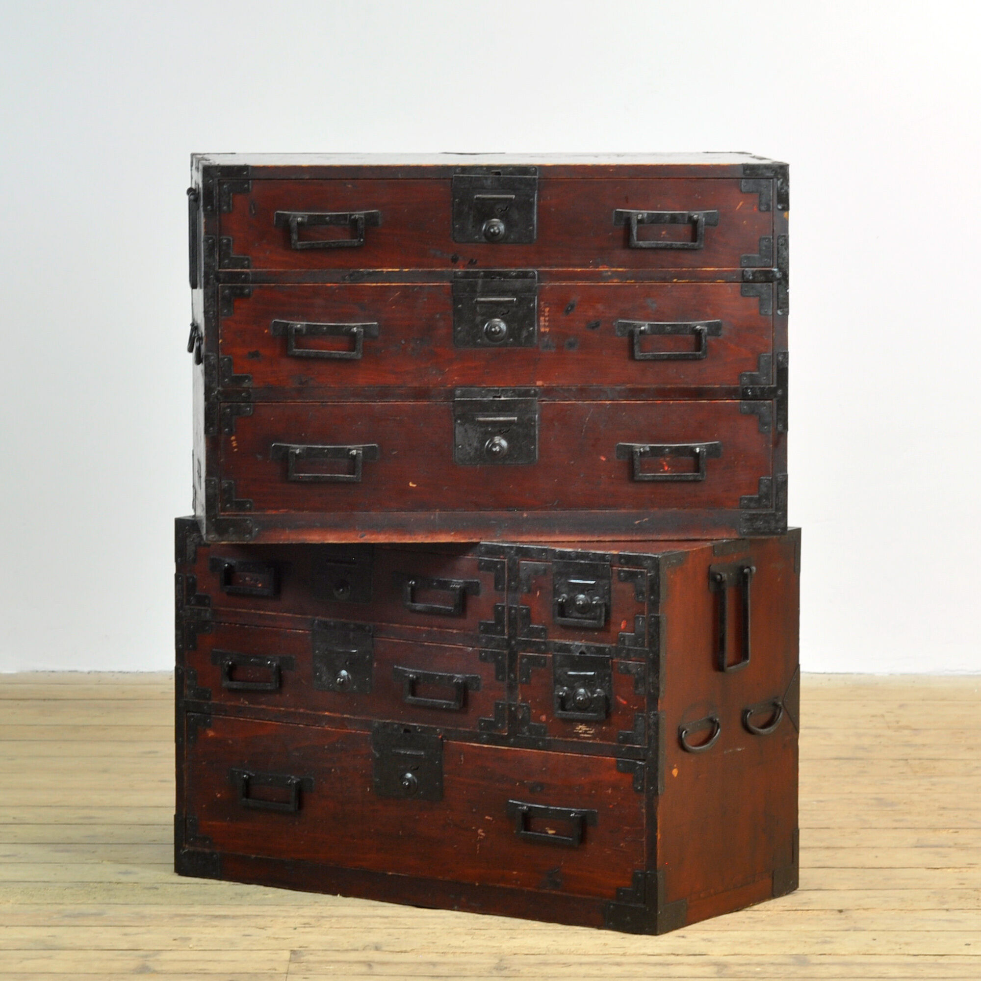 Japanese Tansu chest of drawers, circa 1890