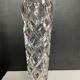 Vintage single-stem vase in Bohemian crystal