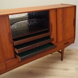 Enfilade en teck, design danois, années 1960, designer : Børge Seindal