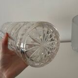 Cut crystal vase