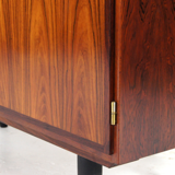 Vintage Danish retro TV furniture down in rosewood 50s