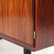 Vintage Danish retro TV furniture down in rosewood 50s