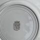 Set of 7 small dessert plates, Saint Amandinoire, Saint Amand decorated with sailboats