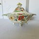 Antique soup tureen on feet from the prestigious English manufacturer Mason's,