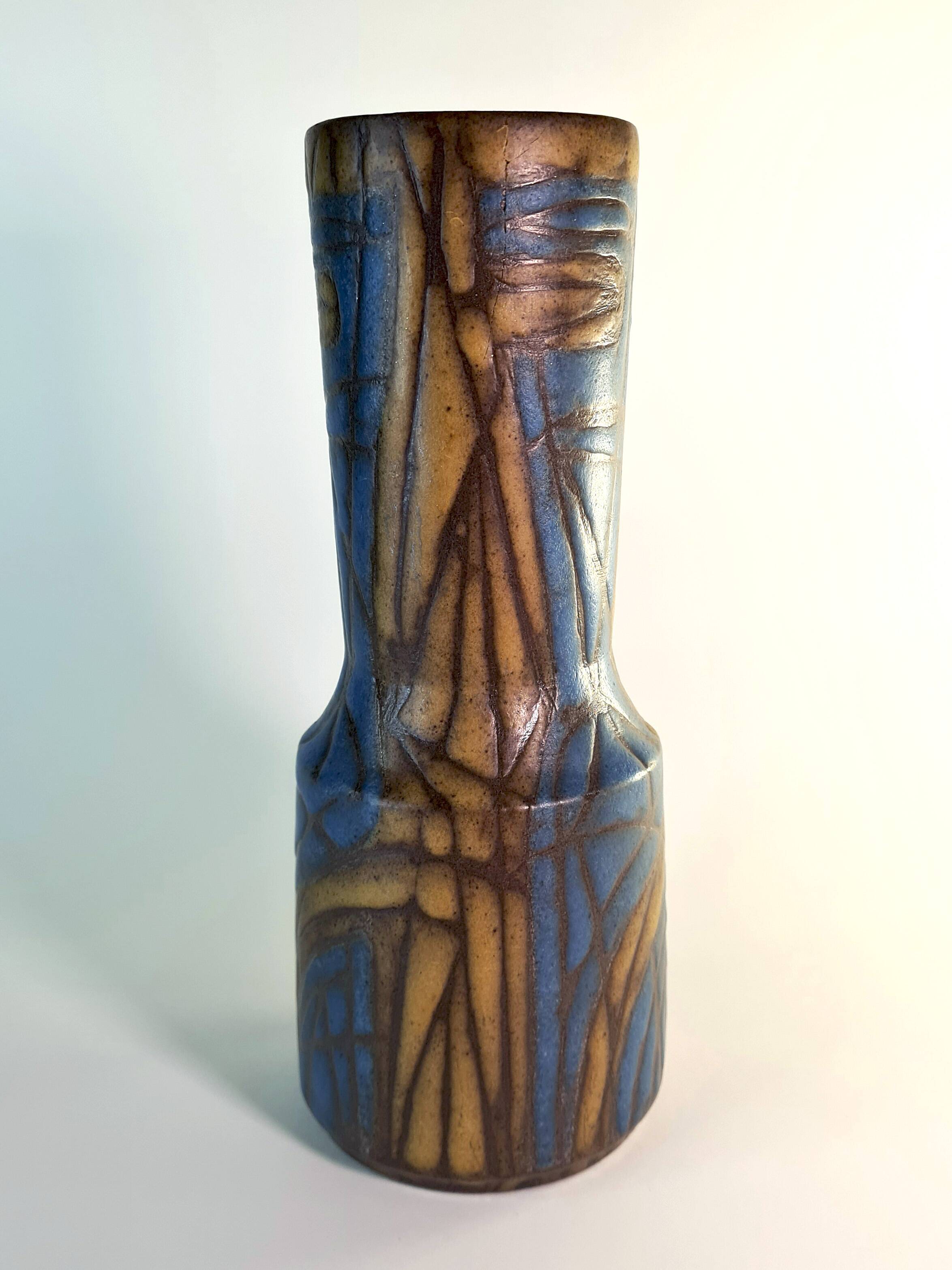 Cor Unum abstract vase by Jan Schuurkes – Mid-century Dutch design