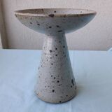 Pyrite stone candlestick