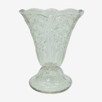 Vintage glass vase